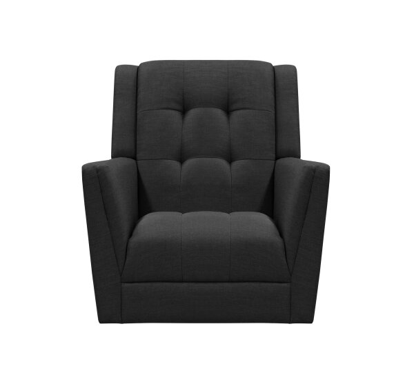 Black arm chair